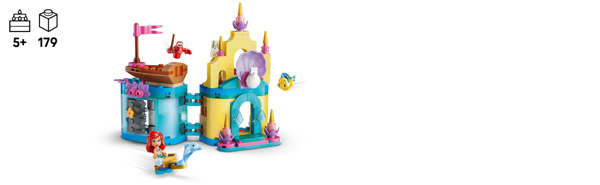 Kids can practice creative skills as they build, then unleash imaginative play with the micro-world playset, characters and more.
