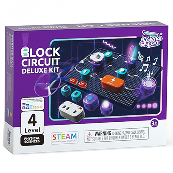 ハイテック/FUN CUB機体キット：未使用(おまけ：機体強化キット) Hape: Science Can: Block Circuit Deluxe Kit - Physical Sciences