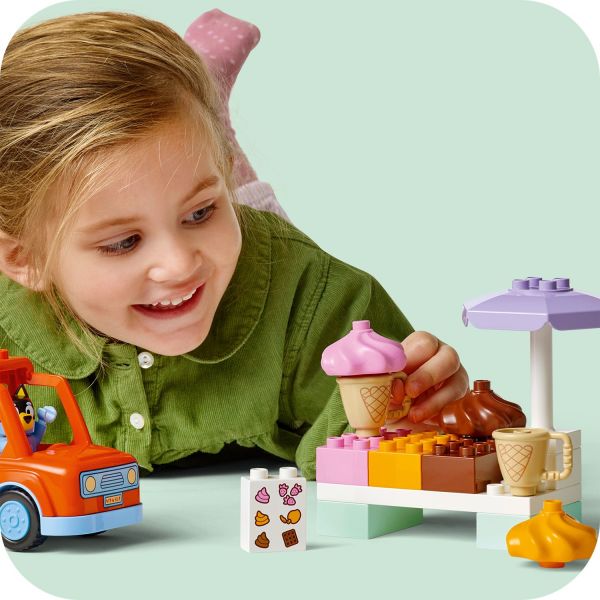 Develop dexterity by fixing the scoops to the cones.
