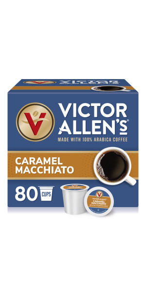 Victor Allen's Coffee French Vanilla Flavored, Medium Roast, 80