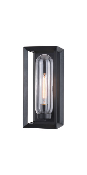 Pullman 6.5-in. Outdoor Wall Light Textured Black