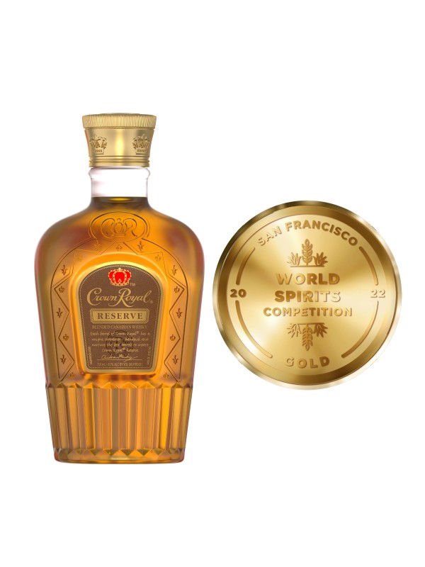 Crown Royal Reserve Blended Canadian Whisky, 750 mL, 40% ABV