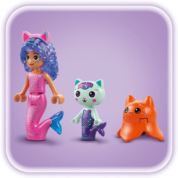 Set includes Mermaid Gabby, MerCat and Kitty Jellyfish.