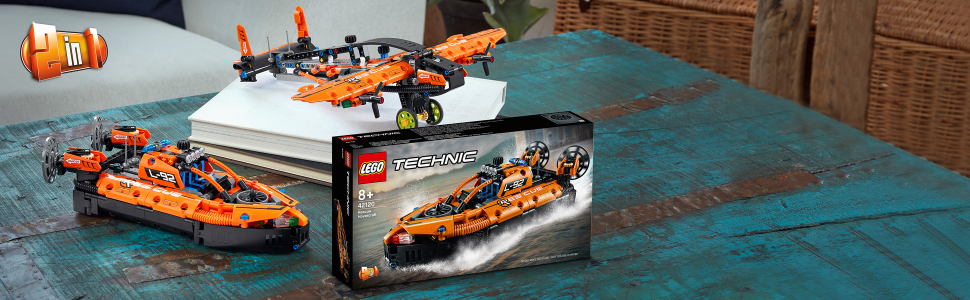 ☆ぴょんこ☆ LEGO Technic Rescue Hovercraft 42120 Construction Set