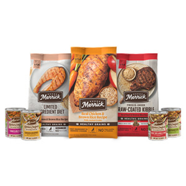 Merrick Classic Healthy Grains Real Chicken Brown Rice Recipe with Ancient Grains Dry Dog Food 33 lbs. Petco