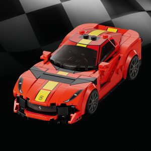 LEGO Speed Champions 1970 Ferrari 512 M Kit de construcción de modelos de  coche de juguete 76914, juguete deportivo de carreras rojo, juego