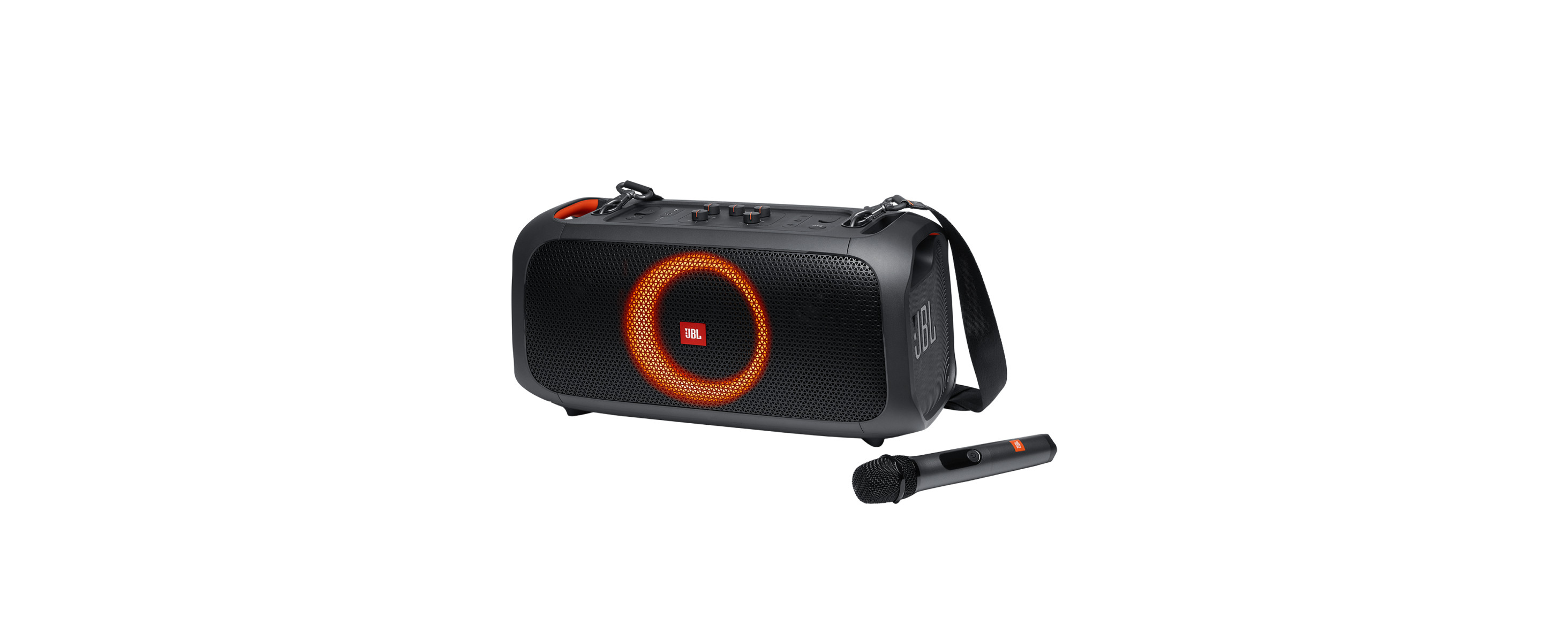 JBL PartyBox On-The-Go Portable Bluetooth Karaoke Speaker JBL PartyBox On-The-Go Portable Bluetooth Karaoke Speaker