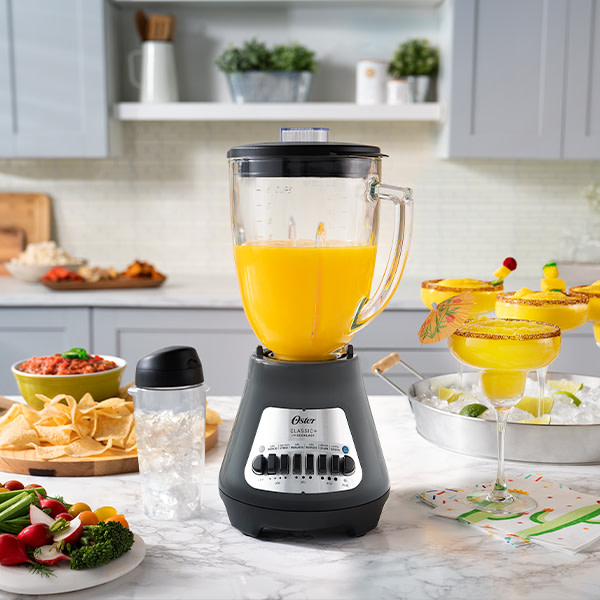 Oster Party Blender - XL 8-Cup Capacity, Glass Jar, Single