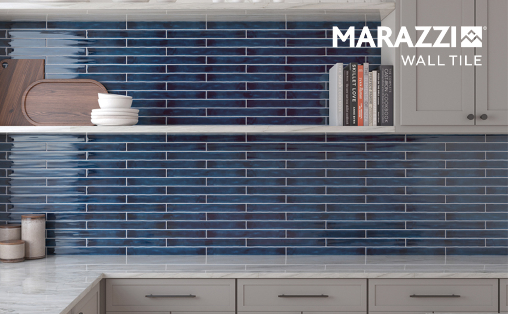 Marazzi Artistic Reflections Rose 2 in. x 10 in. Glazed
