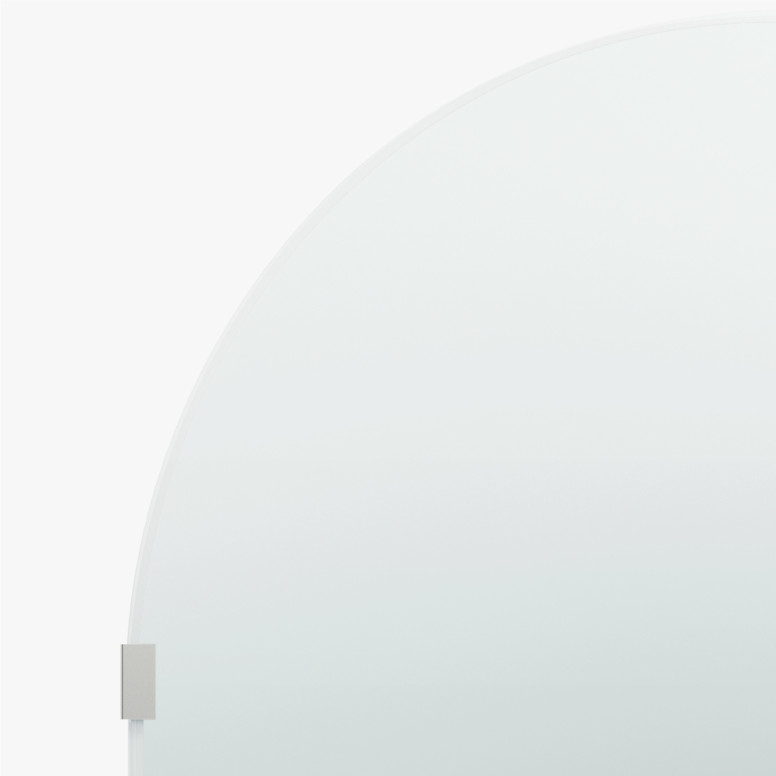 Arched Tempered Glass