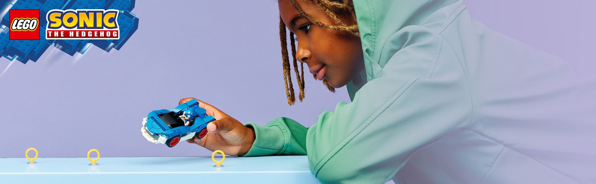 Treat race car fans to a fun LEGO Sonic the Hedgehog building toy packed with fast action and creative play options.