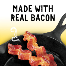 Beggin' dog treats are made with real bacon, so you know your dog will love it.