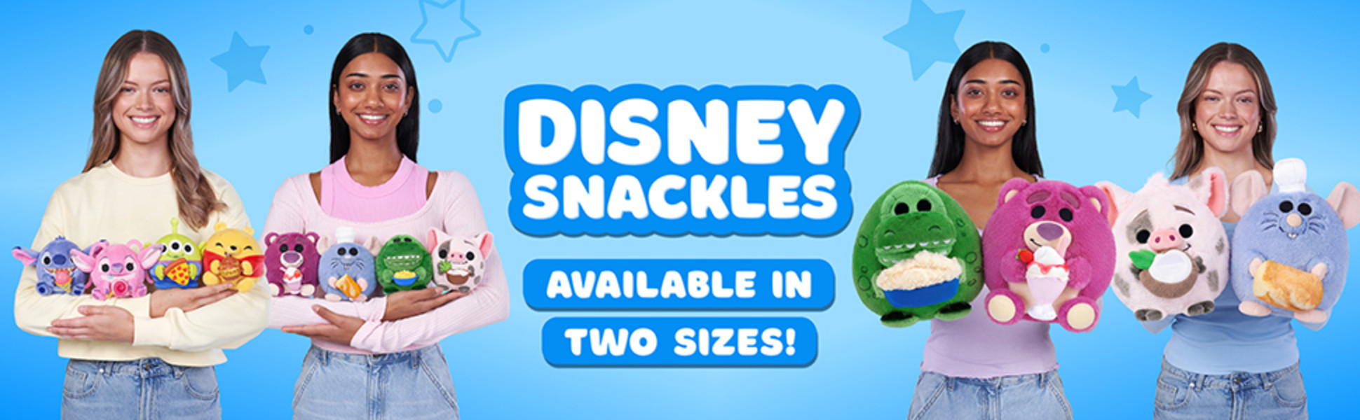 Snackles Disney 5-Inch by ZURU - Mystery Capsule with Ultra-Soft 5