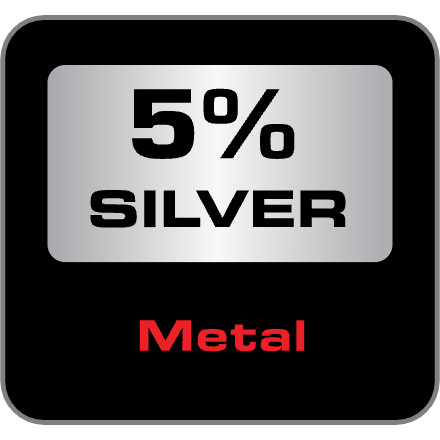 5% Silver Metal