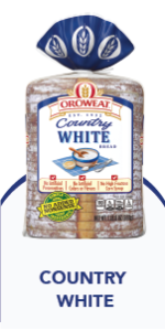 Oroweat Country White Bread, 24 oz