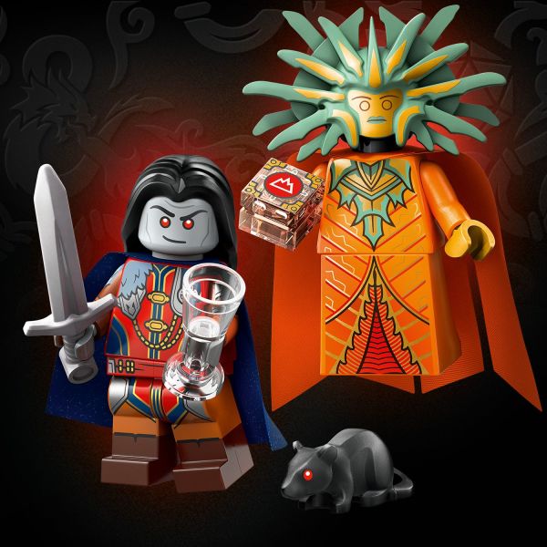 LEGO Minifigures Dungeons & Dragons 6 Pack - Toy for Boys LEGO Minifigures Dungeons & Dragons 6 Pack - Toy for Boys