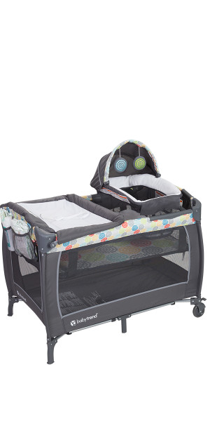 Baby Trend Lil Snooze Deluxe II Nursery Center Playard with
