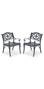 Sanibel Black Arm Chair