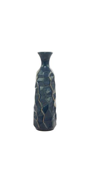 Modern Teal Ceramic Vase