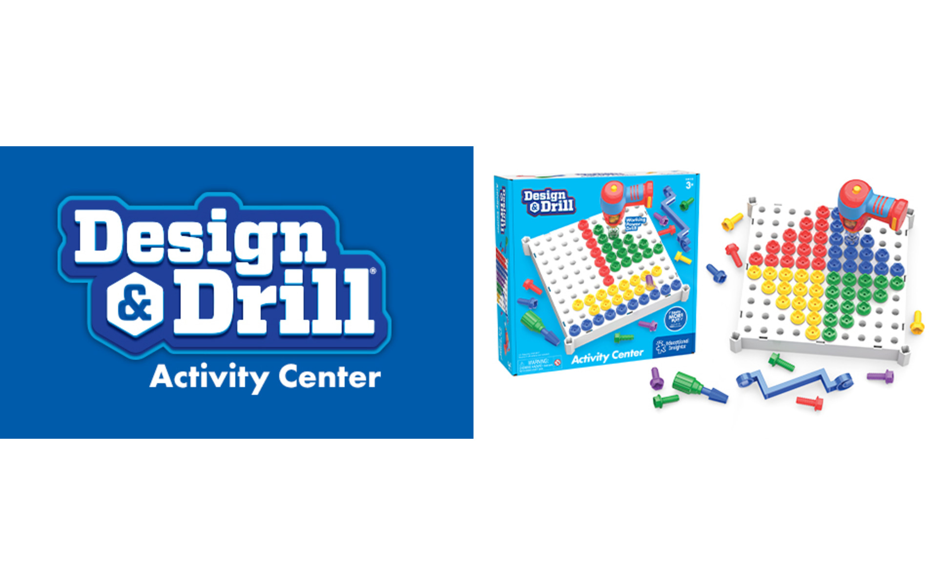 Educational Insights Design/Drill Activity Center - Theme/Subject: Learning - Skill Learning: Imagination, Creativity, Motor Skills, Color Matching, Skill Drill - 3-6 Year Educational Insights Design/Drill Activity Center - Theme/Subject: Learning - Skill Learning: Imagination, Creativity, Motor Skills, Color Matching, Skill Drill - 3-6 Year
