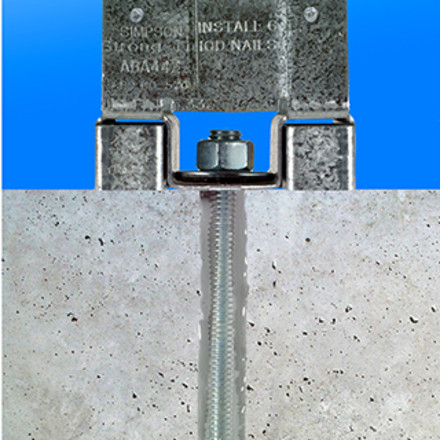 Simpson Strong-Tie ATR 5/8 in. x 12 in. Zinc-Plated All