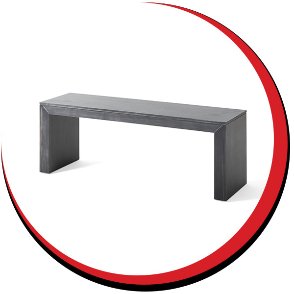 Noble House Palston Light Grey Bench 70482 - The Home Depot