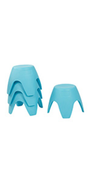 Ayana Stackable Plastic Stool Seating Set