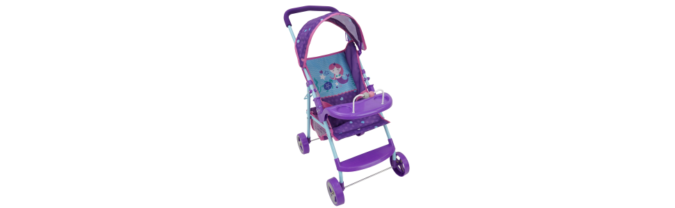 Stroller And Carseat Combo Set 509 Crew: Mermaid Doll Car Seat