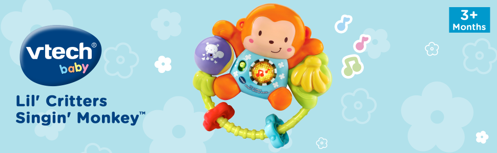 vtech monkey rattle