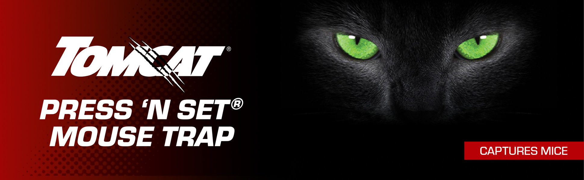 Tomcat Press 'N Set Mouse Trap