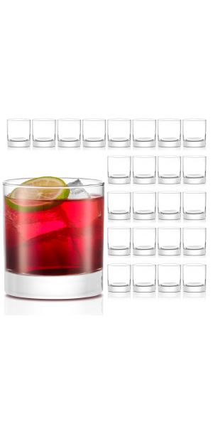 Libbey 916CD Heavy Base Rocks Glasses, 8oz, Set of 24