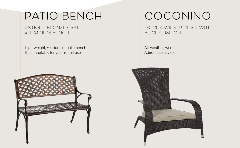 Deluxe coconino wicker online chair