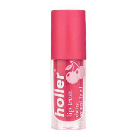 ビートリップハローディアスマイル Holler Lip Treat Cherry Crush Cherry Lip Oil, 0.16 fl oz - Walmart.com
