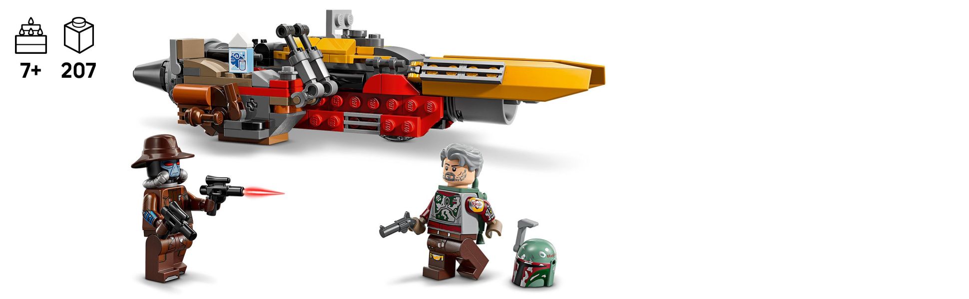 This action-packed building toy inspires kids to create their own fantasy adventures with iconic characters and playful accessories.
