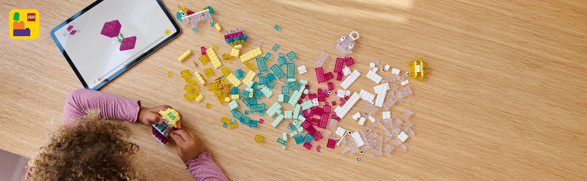Builders can zoom in, rotate sets in 3D and track progress using the fun, intuitive LEGO Builder app.