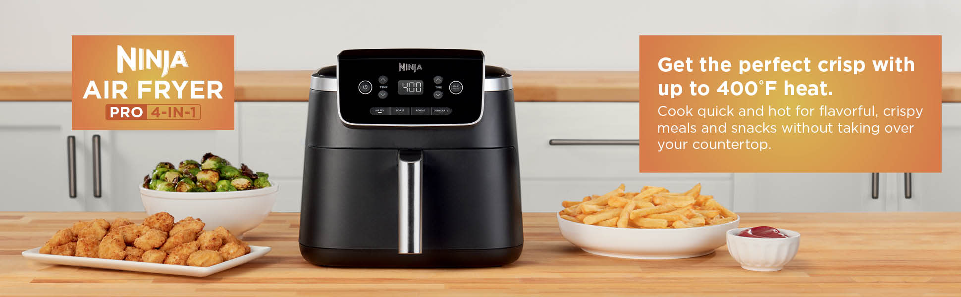 Ninja Air Fryer ニンジャエアーフライヤー1500W 概要：Ninja ミニエアフライヤー 加熱調理家電 | Ninja（ニンジャ