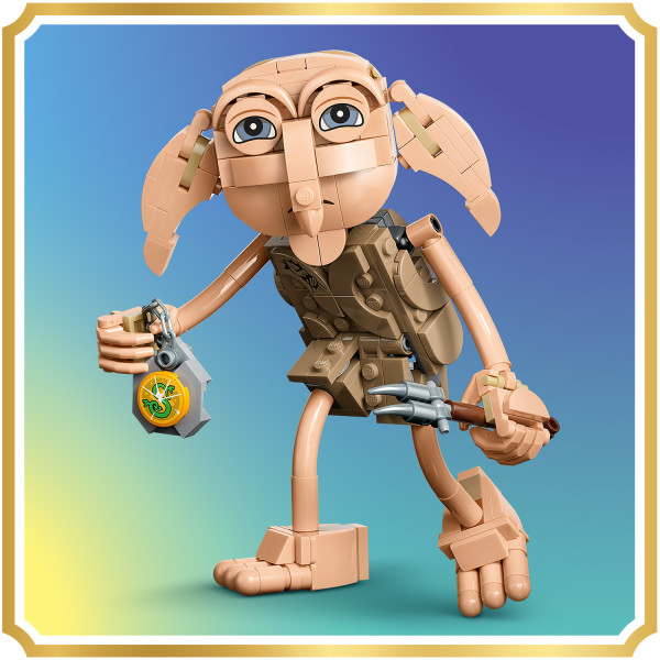 Turn Dobby into Kreacher with a posable head, ears, arms and legs.