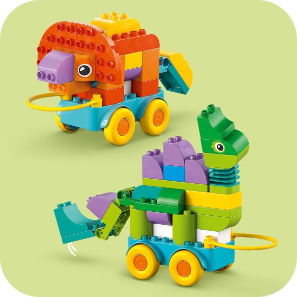 Say hi to Triceratops and Stegosaurus.