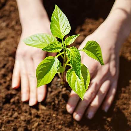 Planting new plants