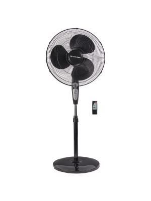 3-Speed 65-Watt 18-In. Stand Fan with Remote, 1 - King Soopers