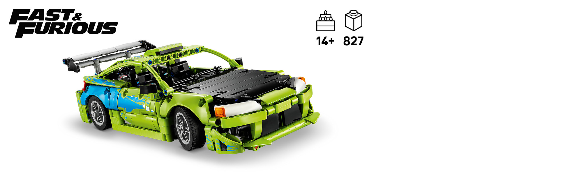 LEGO Technic Fast and Furious Mitsubishi Eclipse Car - Building