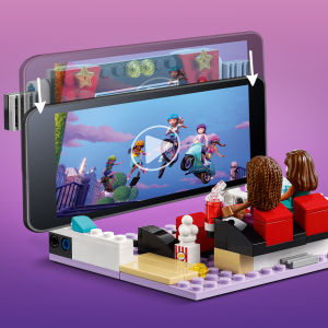 LEGO Friends Toy; Great Pieces) 41448 (451 Theater Building City Heartlake Kids for Gift Movie Set