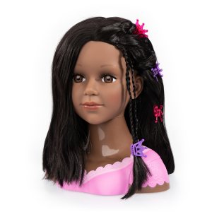 Bayer - Charlene Super Model 11 African American Styling Doll Head 