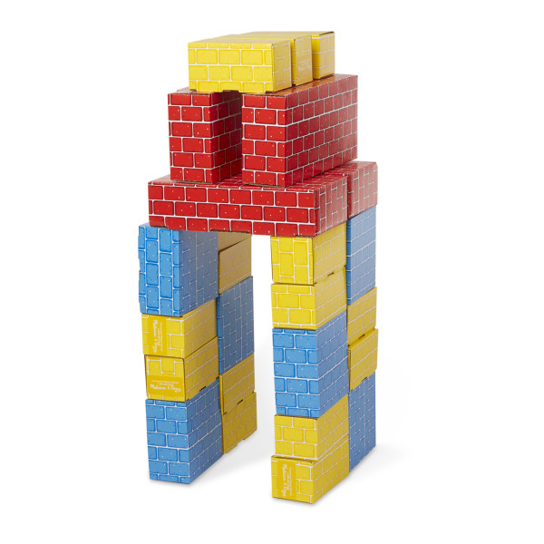 Cardboard building blocks walmart online