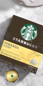 Starbucks Blonde cápsulas Nespresso Vertuo 10 cápsulas – Dulce Alcance
