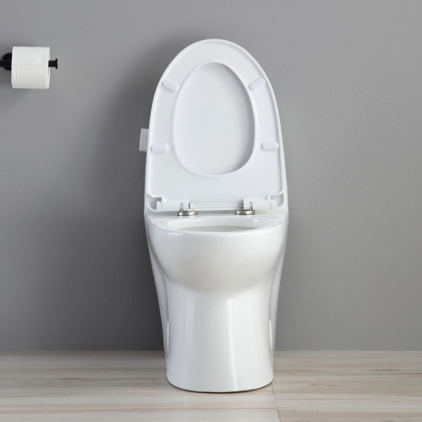 Dimensional GEL Toilet Seat Pad & Cover - Elongated Seat - EACH DTEC