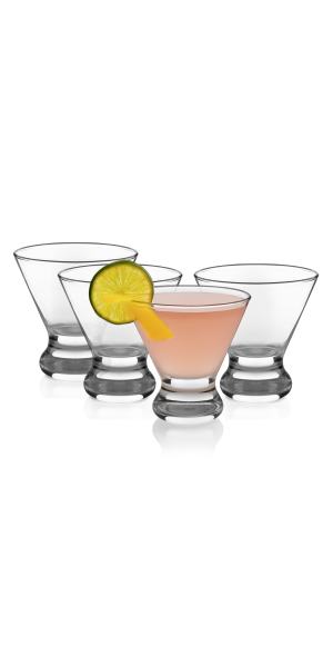 Libbey Cosmopolitan Martini Glasses, Set of 4