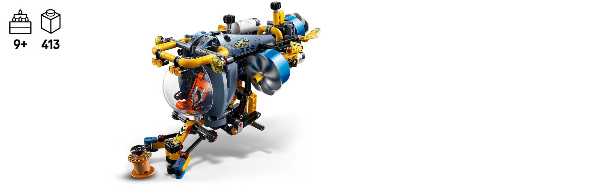 The model is packed with features like those found on real submarines, giving kids a great insight into engineering concepts.