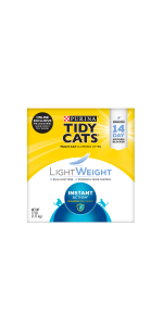 Purina Tidy Cats Light Weight, Low Dust, Clumping Cat Litter, LightWeight Instant Action
