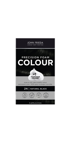 John Frieda Brown Permanent Precision Hair Color Foam Kit, Deep
